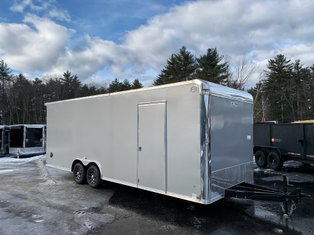 New 2026 US Cargo 8.5x24 Flat Front w/ Cast Corners / 7'6 interior height/ Polycore/ Ext tongue - 9990GVW