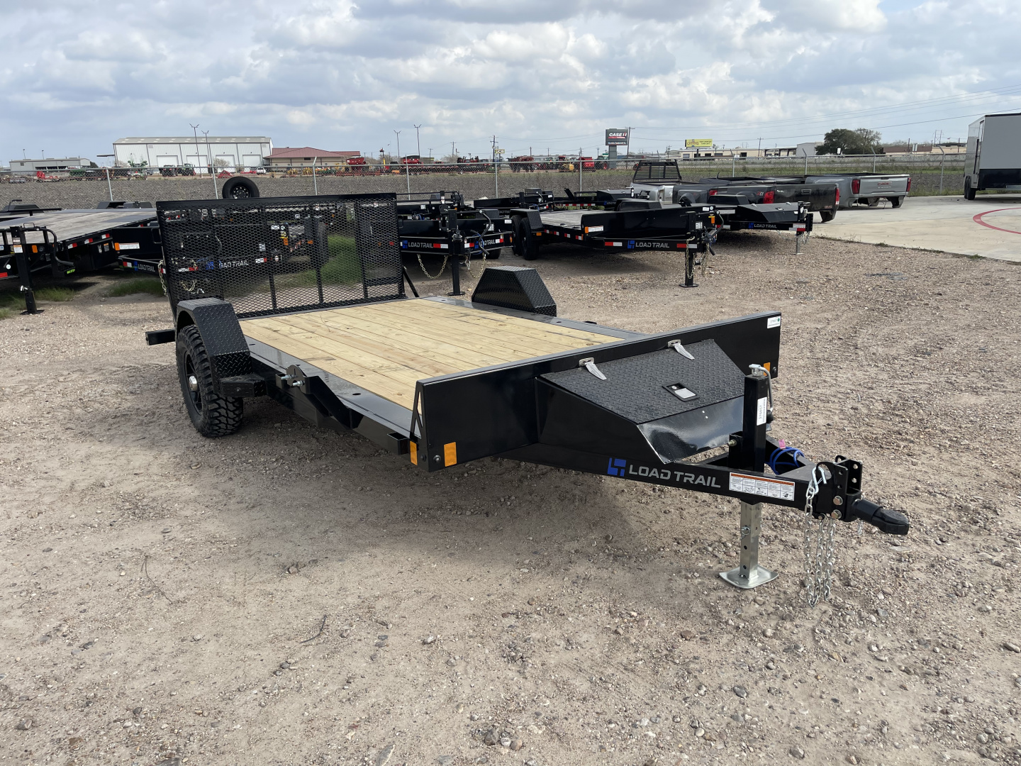 New 2026 EZ Loader 83X14 SXS 5.2K SINGLE AXLE Utility Trailer
