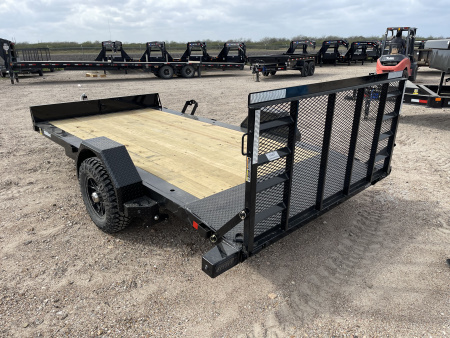 New 2026 EZ Loader 83X14 SXS 5.2K SINGLE AXLE Utility Trailer
