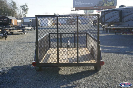 New 2026 Texas Bragg Trailers 5x10LD w/ 2ft Expanded Sides & Gate Utility Trailer