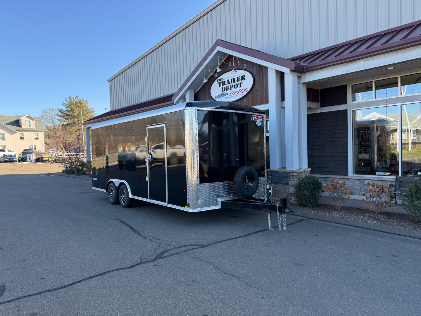 New Pace American 8'6" x 20' Enclosed Landscape Trailer 9.9K