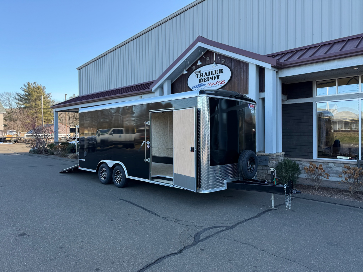 New Pace American 8'6" x 20' Enclosed Landscape Trailer 9.9K