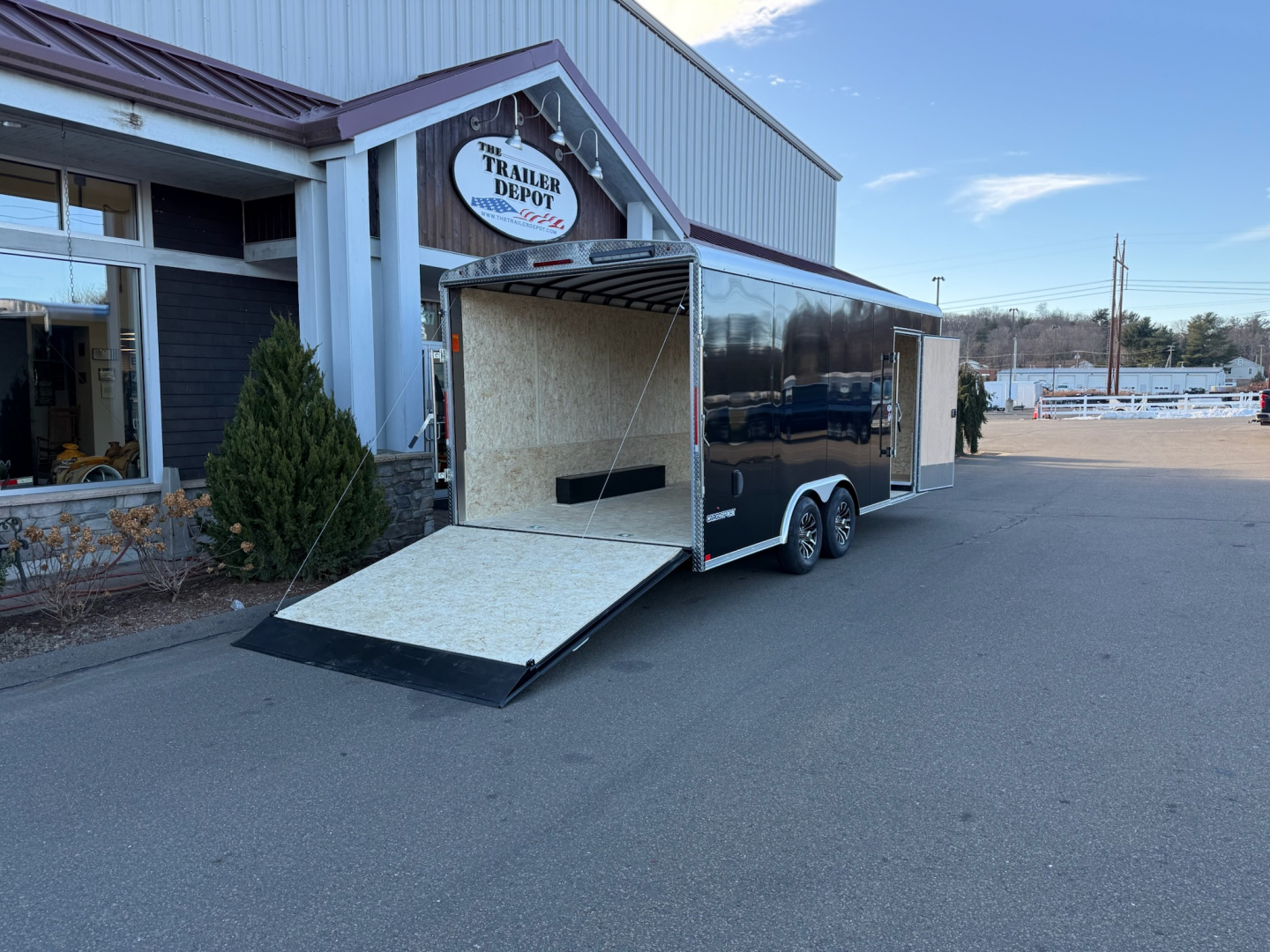 New Pace American 8'6" x 20' Enclosed Landscape Trailer 9.9K