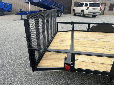 New 2026 CUSTOM 76X12 SINGLE AXLE UTILITY TRAILER WITH DOVETAIL