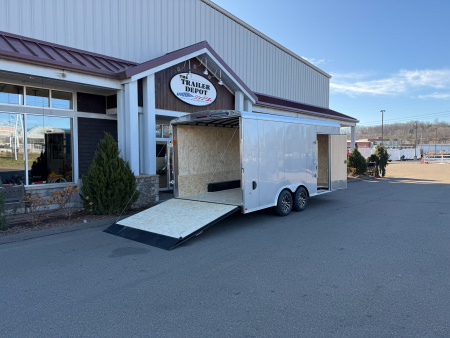 New Pace American 8'6" x 18' Enclosed Landscape Trailer 9.9K