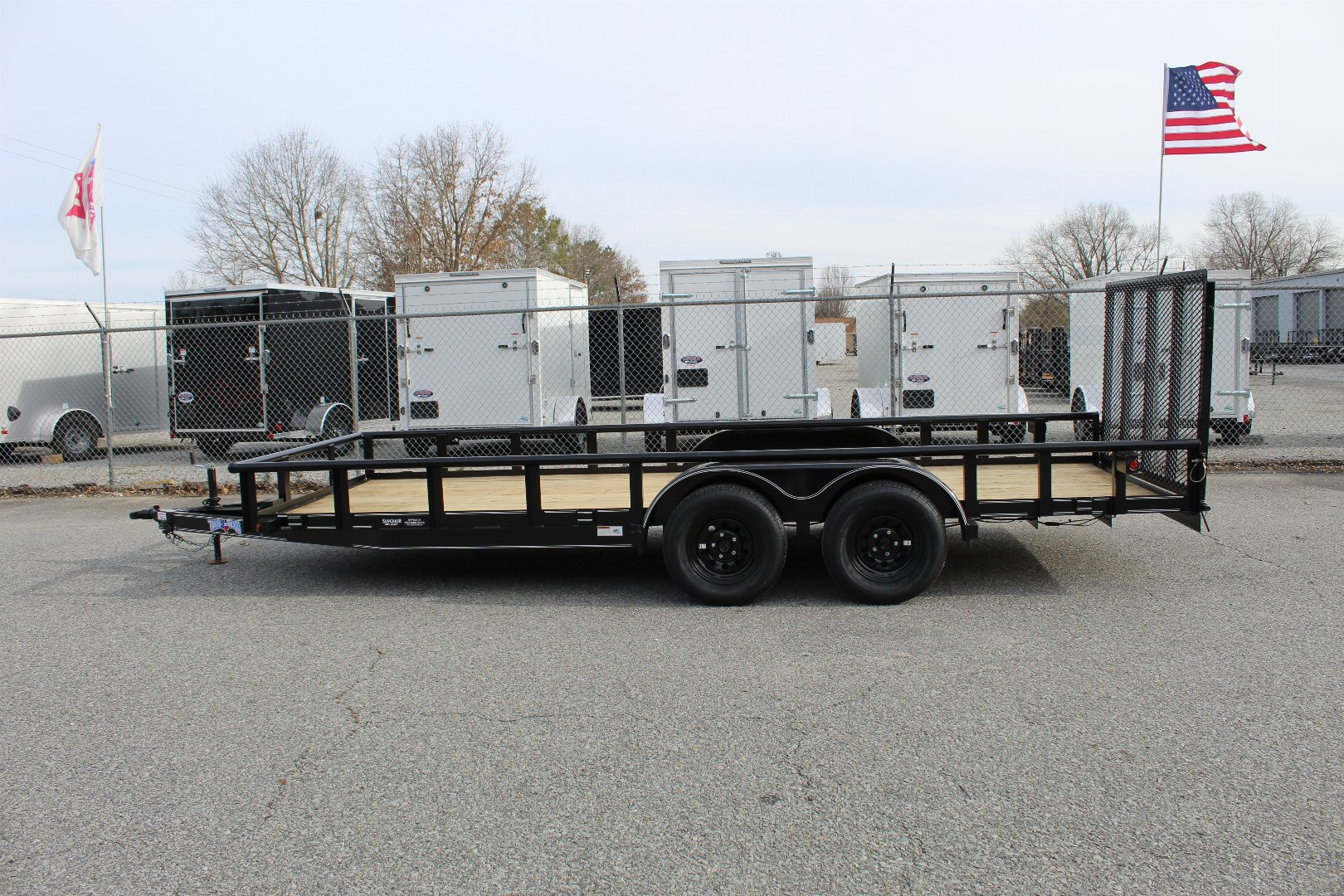 New 2026 Texas Bragg Trailers 18P w/ Gate Utility Trailer