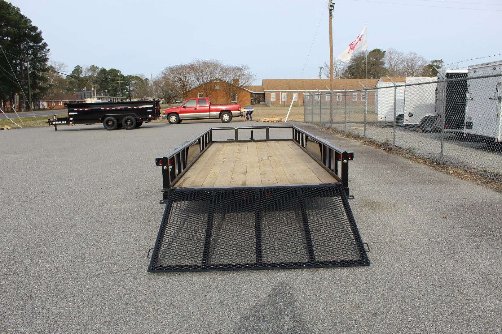 New 2026 Texas Bragg Trailers 18P w/ Gate Utility Trailer