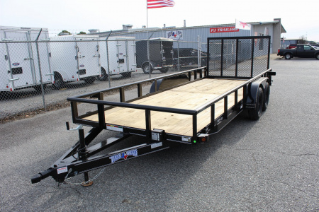 New 2026 Texas Bragg Trailers 18P w/ Gate Utility Trailer