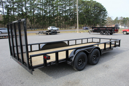 New 2026 Texas Bragg Trailers 18P w/ Gate Utility Trailer