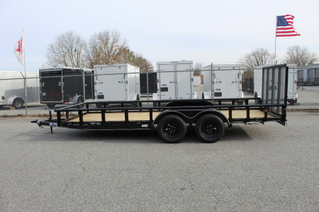 New 2026 Texas Bragg Trailers 18P w/ Gate Utility Trailer