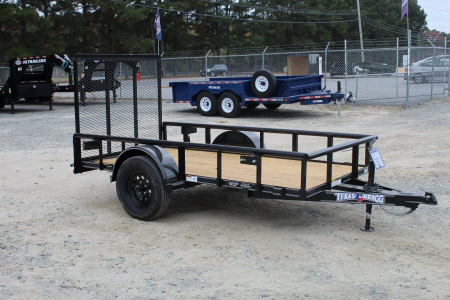 New 2026 Texas Bragg Trailers 5X10P w/ Gate Utility Trailer
