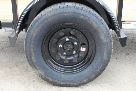 New 2026 Texas Bragg Trailers 5X10P w/ Gate Utility Trailer