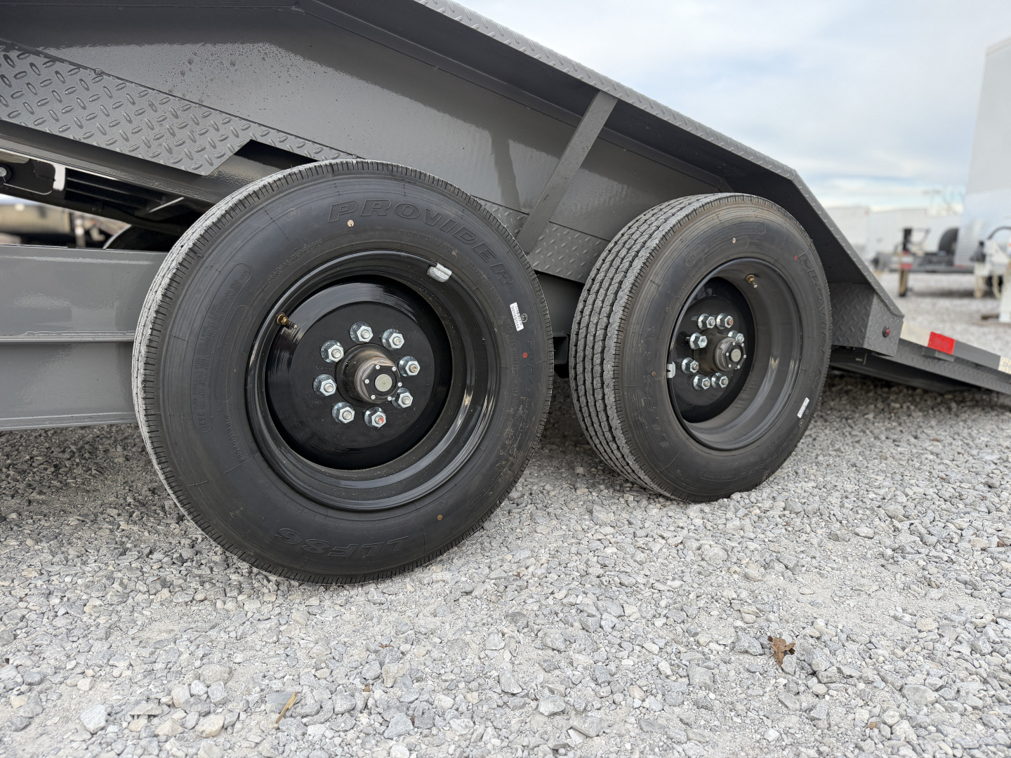 New Delco Trailers DELCO 18K TILT 102"X22" DRIVE OVER FENDERS Tilt Trailer