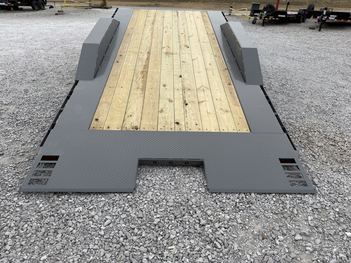 New Delco Trailers DELCO 18K TILT 102"X22" DRIVE OVER FENDERS Tilt Trailer