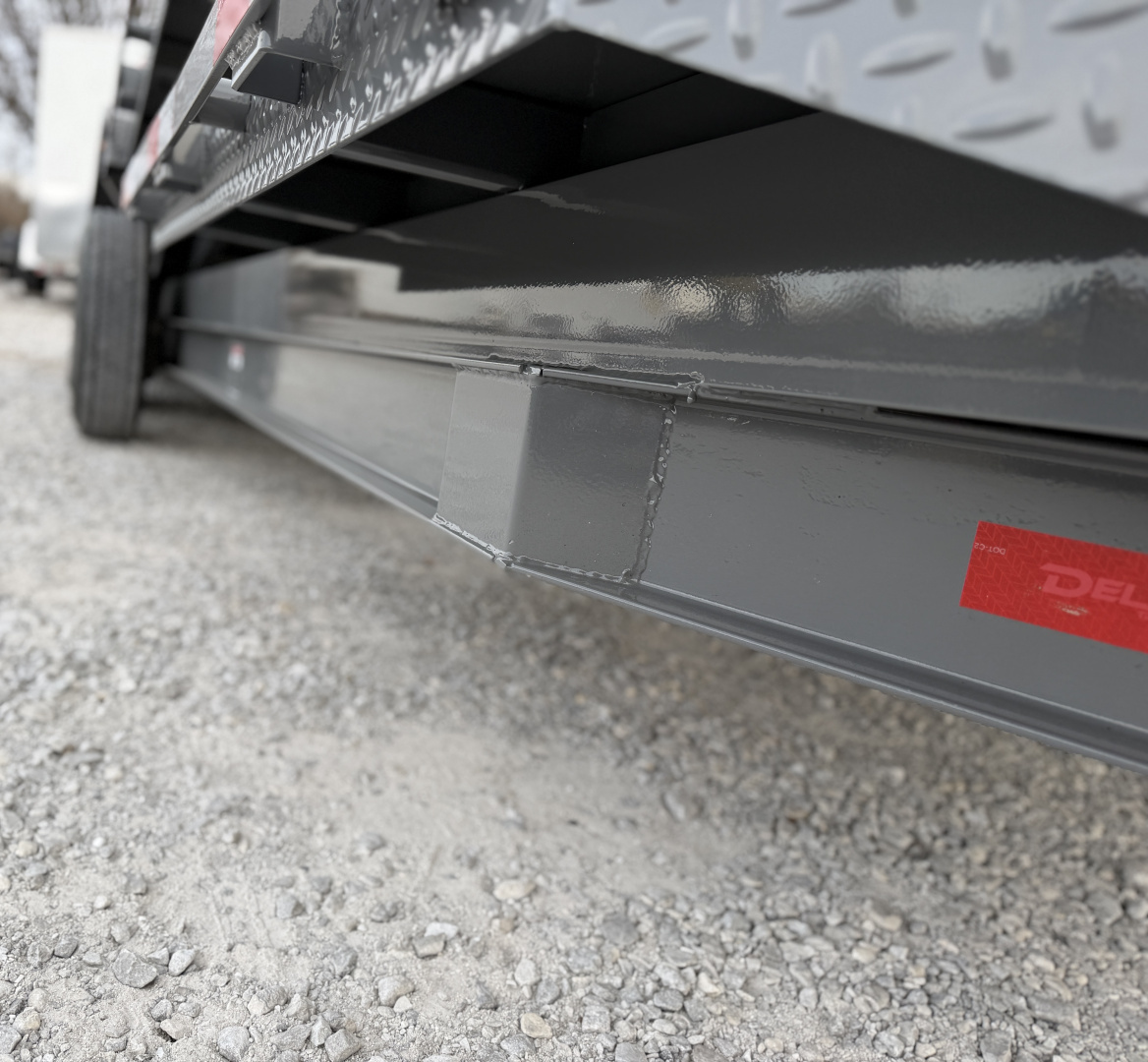 New Delco Trailers DELCO 18K TILT 102"X22" DRIVE OVER FENDERS Tilt Trailer