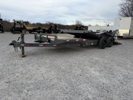 New Delco Trailers DELCO 18K TILT 102 X22  DRIVE OVER FENDERS Tilt Trailer