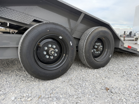 New Delco Trailers DELCO 18K TILT 102"X22" DRIVE OVER FENDERS Tilt Trailer