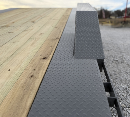 New Delco Trailers DELCO 18K TILT 102"X22" DRIVE OVER FENDERS Tilt Trailer