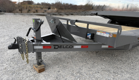 New Delco Trailers DELCO 18K TILT 102"X22" DRIVE OVER FENDERS Tilt Trailer