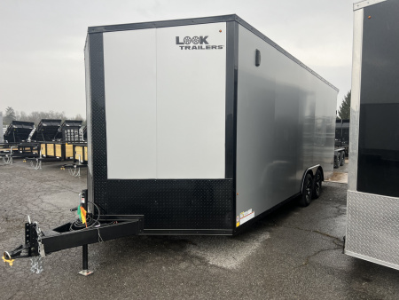 New 2026 Look Trailers Element SE 8.5X20 7K Ramp Door Cargo / Enclosed Trailer