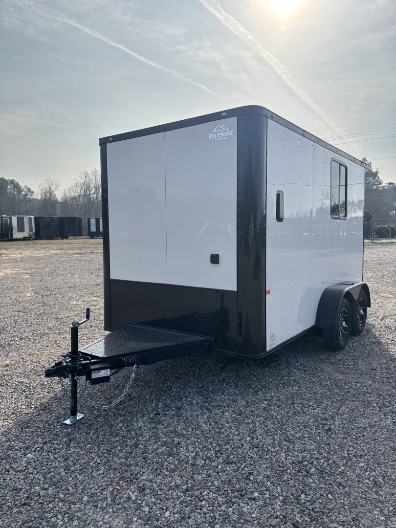 New 2026 Rock Solid Cargo 7 x 12 Cable Splicing Trailer