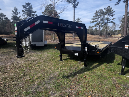 New 2026 Norstar FLG 102 X 25' 2-10K Deckover Trailer