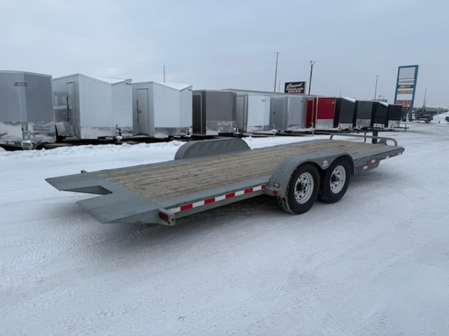 Used 2019 ED Trailers TEC683-22 Tilt Trailer/Equipment Hauler