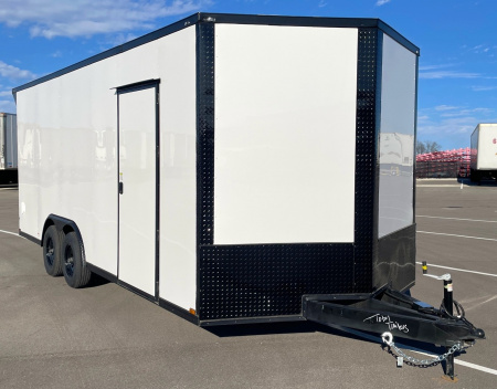 New 2026 Quality Cargo 8.5 x 20 White Enclosed Cargo / Enclosed Trailer