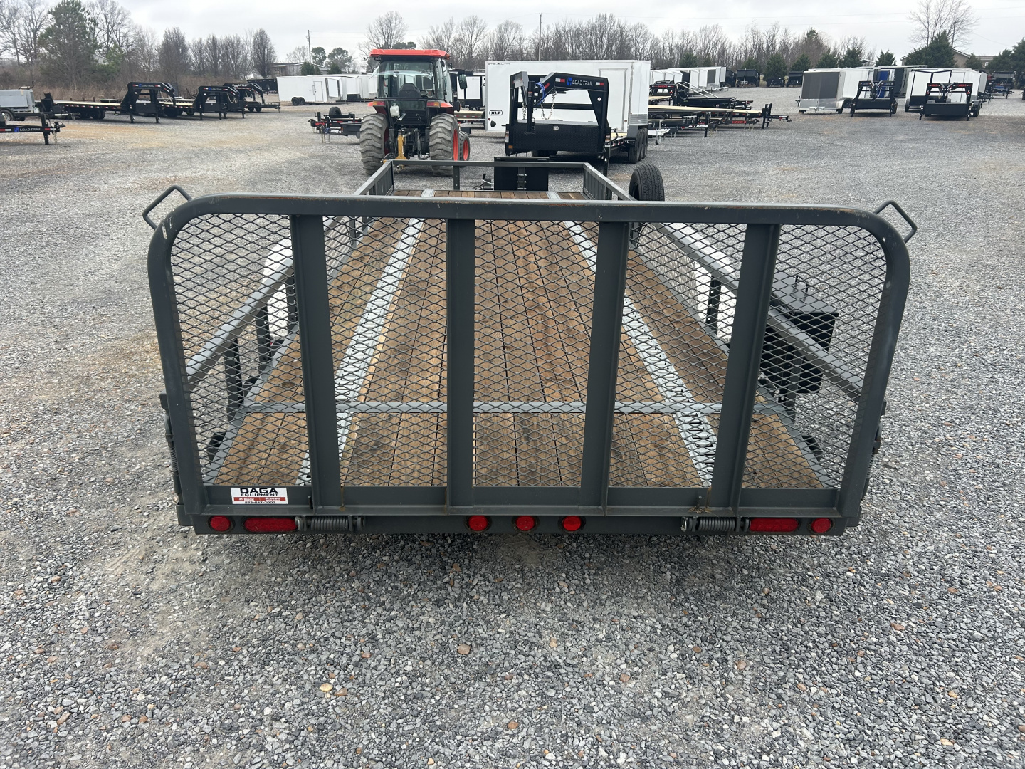 Used 2024 PJ Trailers 83"x22' 7k Utility Trailer