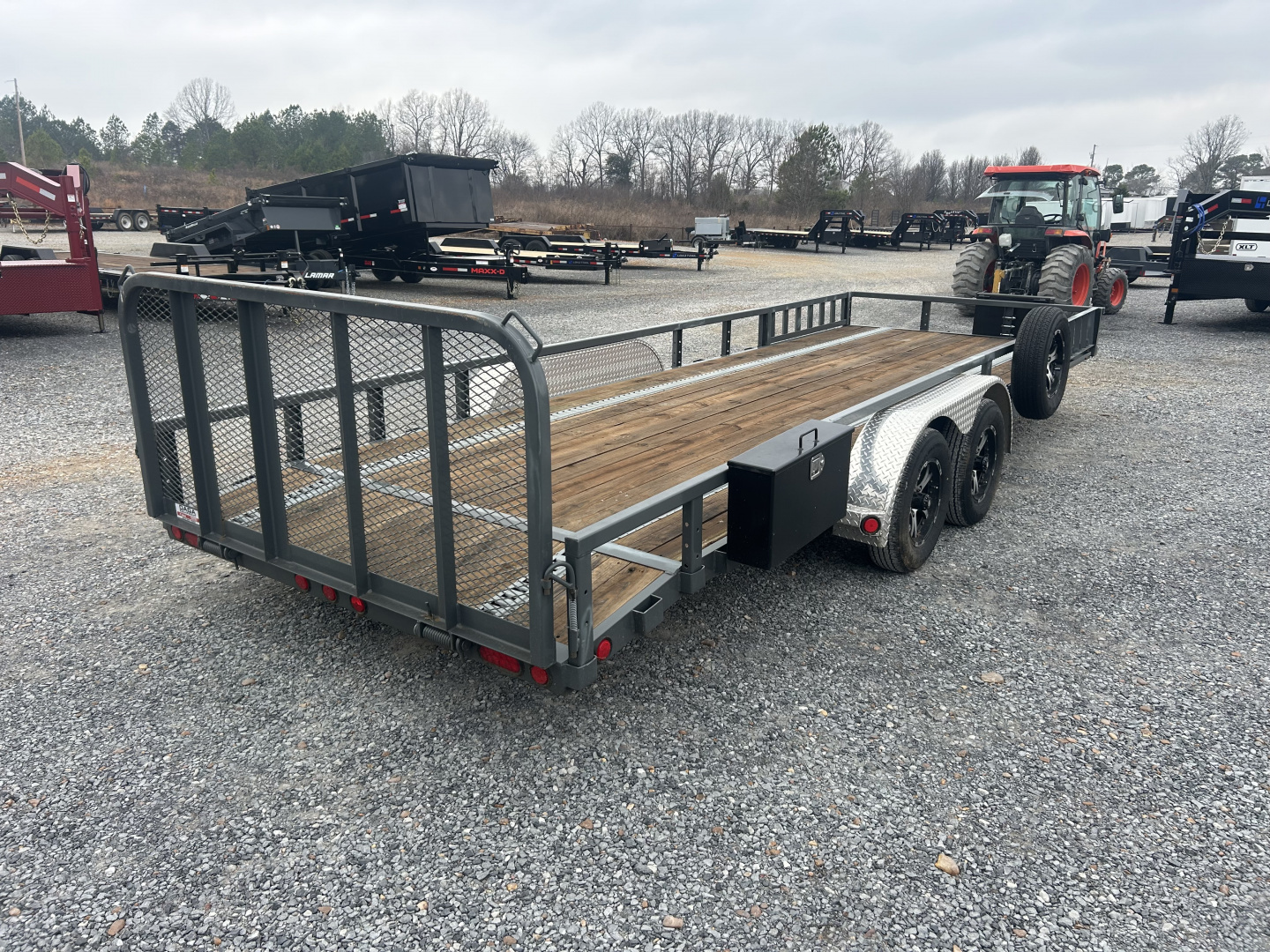 Used 2024 PJ Trailers 83"x22' 7k Utility Trailer