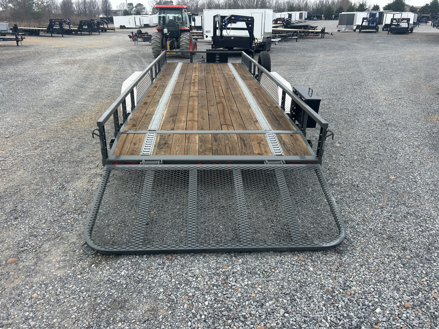 Used 2024 PJ Trailers 83"x22' 7k Utility Trailer