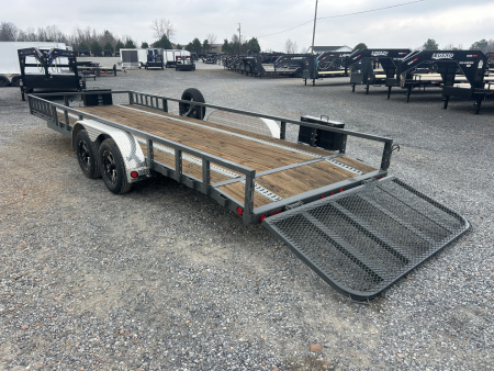 Used 2024 PJ Trailers 83"x22' 7k Utility Trailer