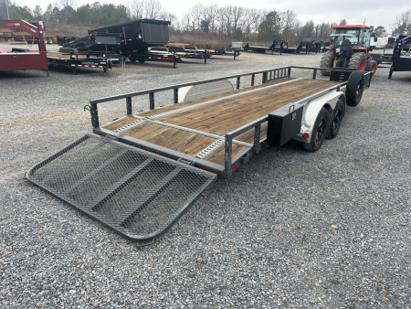 Used 2024 PJ Trailers 83"x22' 7k Utility Trailer