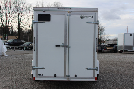 New 2026 Darkhorse Cargo 6' x 12' Enclosed Trailer - Double Rear Doors - 6.5' Interior Height - 2990# GVW