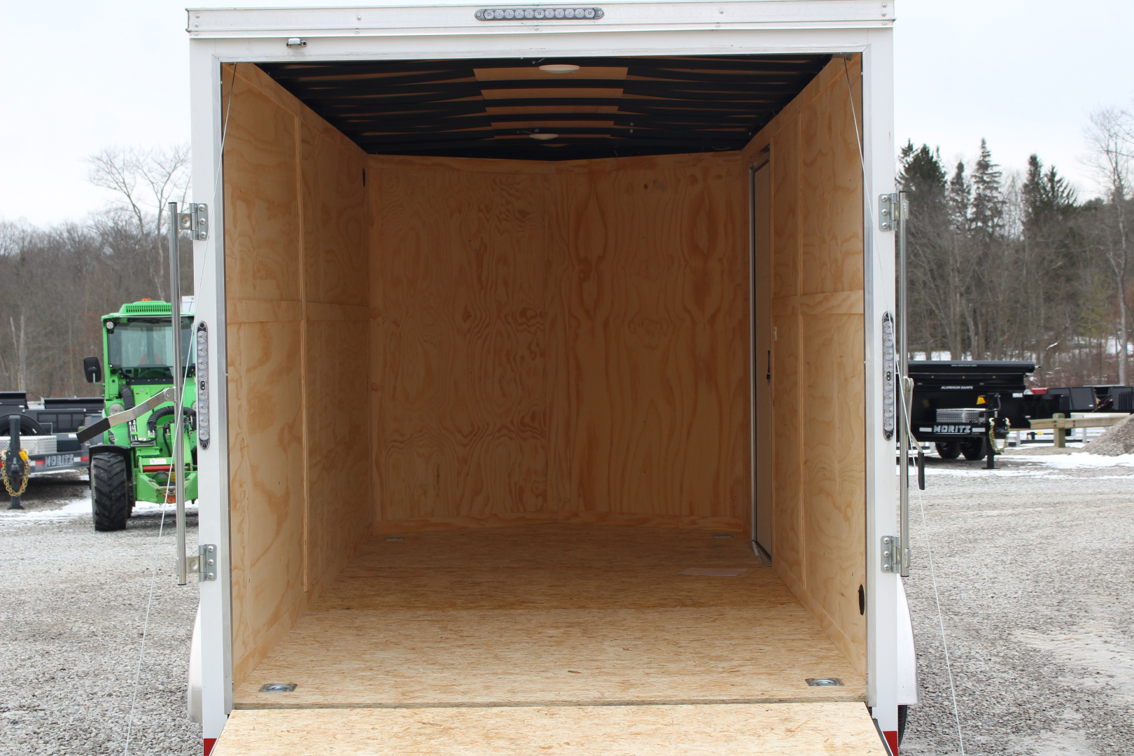 New 2026 Darkhorse Cargo 7' x 14' Enclosed Trailer - Ramp Door - 7' Interior Height - 7000# GVW