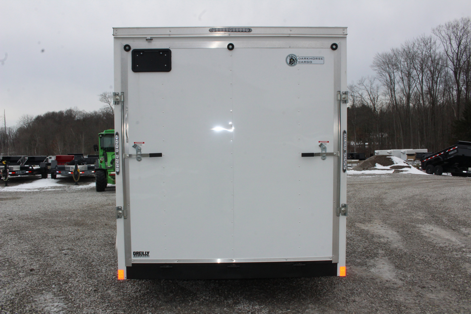 New 2026 Darkhorse Cargo 7' x 14' Enclosed Trailer - Ramp Door - 7' Interior Height - 7000# GVW