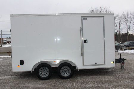New 2026 Darkhorse Cargo 7' x 14' Enclosed Trailer - Ramp Door - 7' Interior Height - 7000# GVW