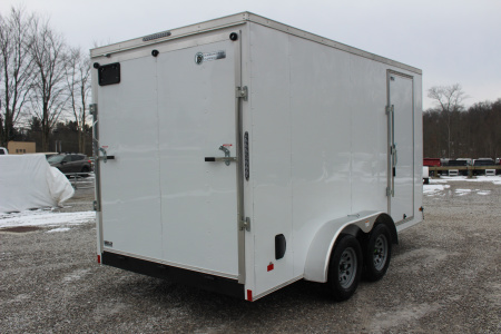 New 2026 Darkhorse Cargo 7' x 14' Enclosed Trailer - Ramp Door - 7' Interior Height - 7000# GVW