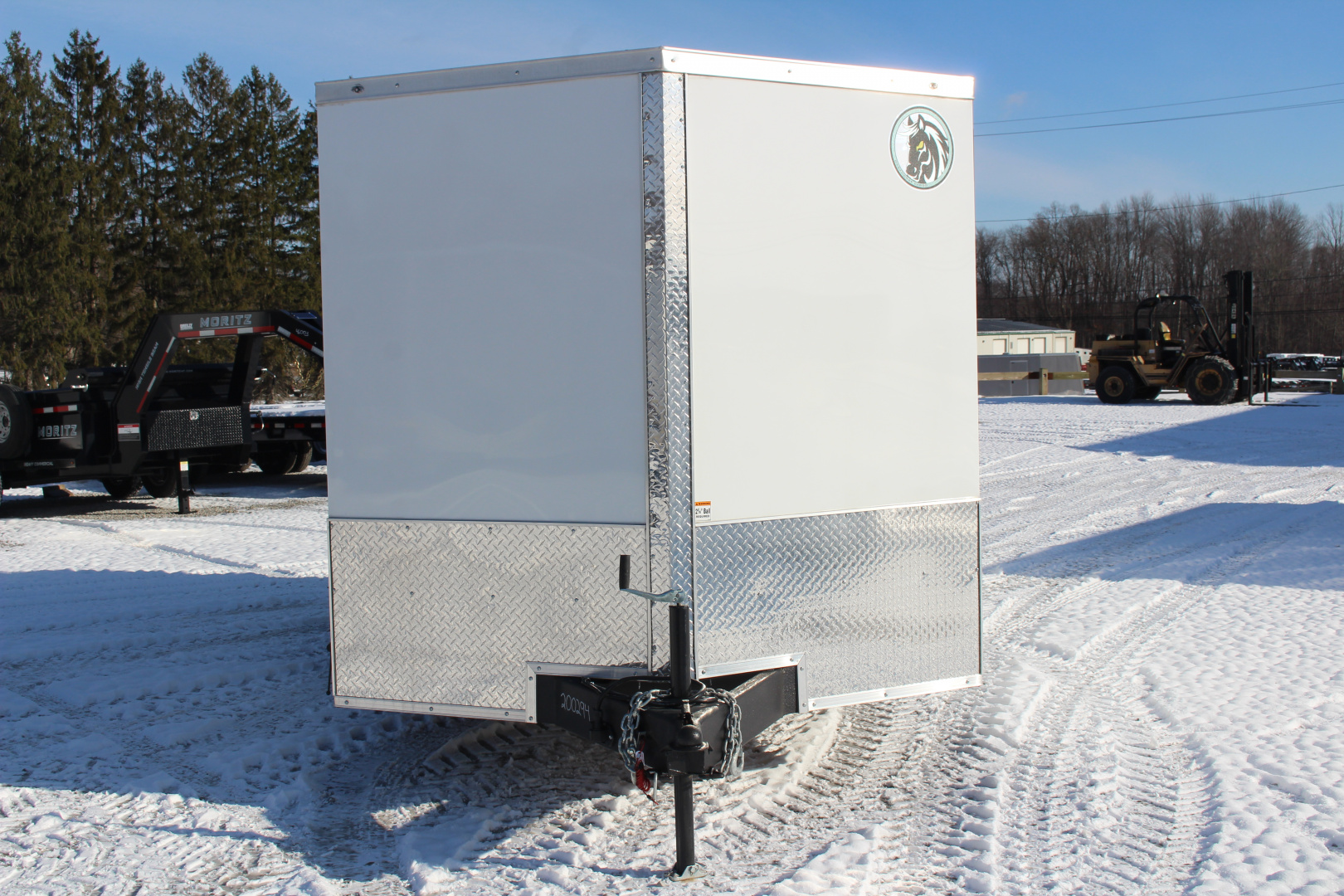 New 2026 Darkhorse Cargo DHW 7' x 16' Enclosed Trailer - Rear Ramp Door - 6' Interior Height - 7000# GVW