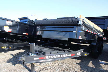 New 2026 PJ Trailers 14' DV 15.4K GVWR Dump Trailer