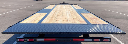 New Diamond C 24' DET-208 Power Tilt Deck Over Equipment Trailer 18,000LB, 8K Axles, 17.5" Tires