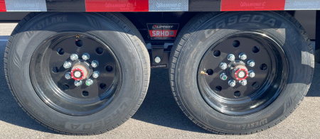 New Diamond C 24' DET-208 Power Tilt Deck Over Equipment Trailer 18,000LB, 8K Axles, 17.5" Tires