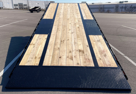 New Diamond C 24' DET-208 Power Tilt Deck Over Equipment Trailer 18,000LB, 8K Axles, 17.5" Tires