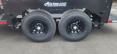 New 6'3 x 14 Air Tow PRO 14 Drop Deck Flatbed 14,280k***BLACK***