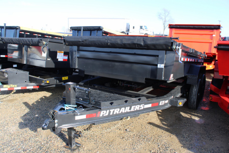 New 2026 PJ Trailers 14' DL 14K GVWR Dump Trailer
