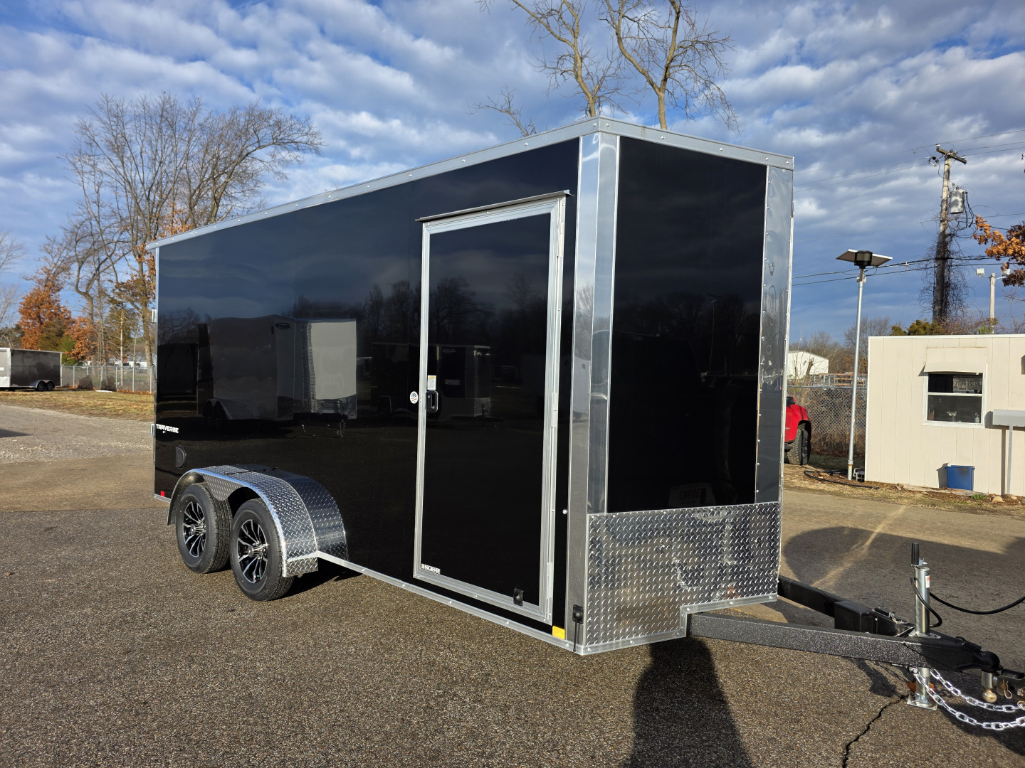 New 2026 Formula Trailers 7x16 7' 080 SCREWLESS DRINGS ALUM WHEELS SXS UTV GOLFCART Cargo / Enclosed Trailer