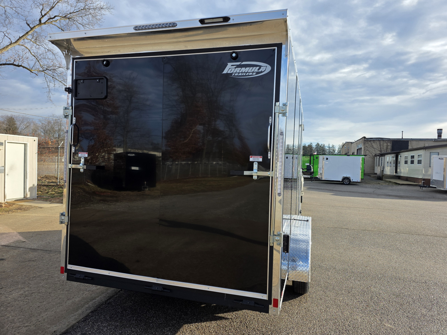 New 2026 Formula Trailers 7x16 7' 080 SCREWLESS DRINGS ALUM WHEELS SXS UTV GOLFCART Cargo / Enclosed Trailer