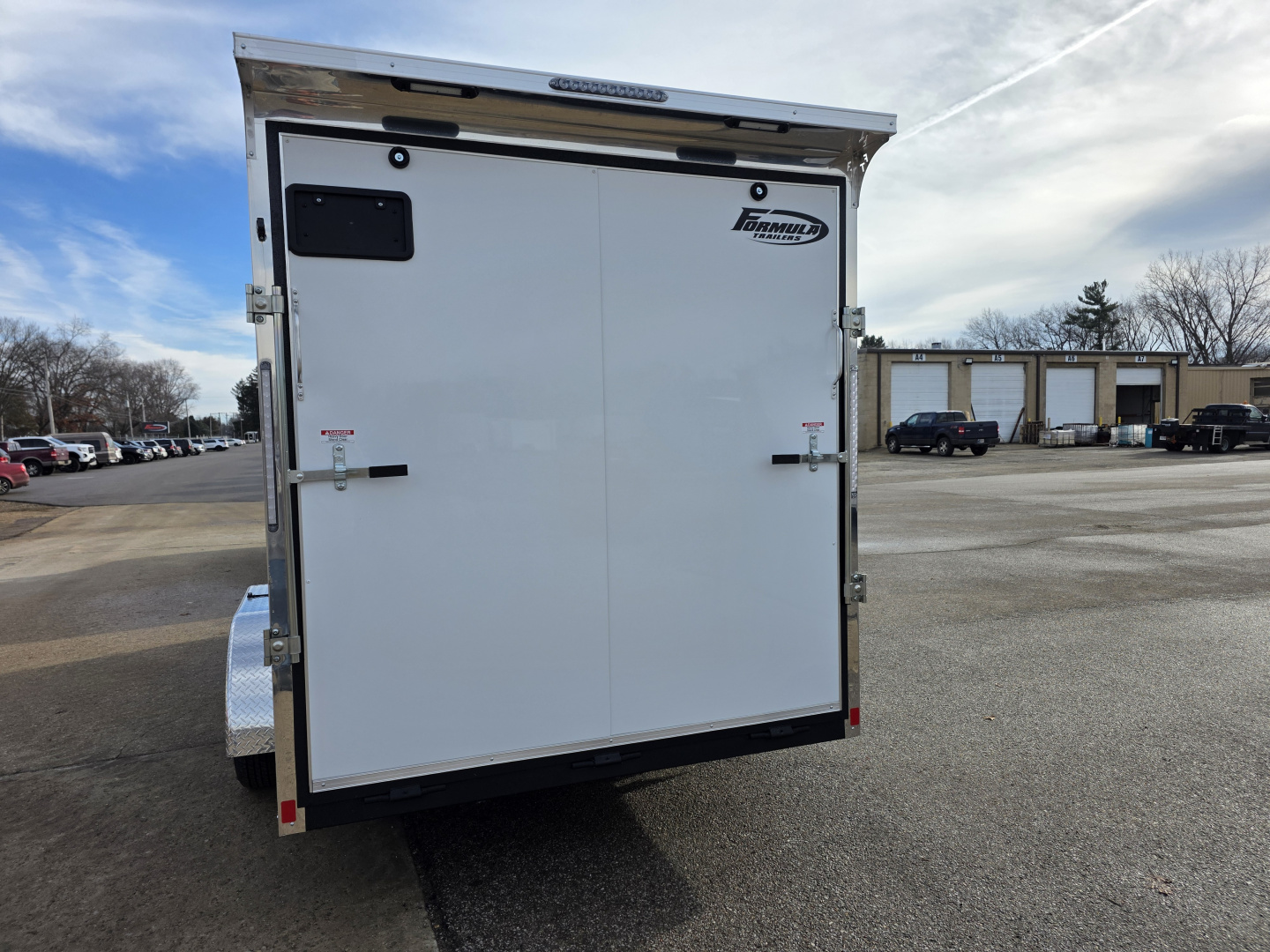 New 2026 Formula Trailers 7x16 7' 080 SCREWLESS DRINGS ALUM WHEELS SXS UTV GOLFCART Cargo / Enclosed Trailer