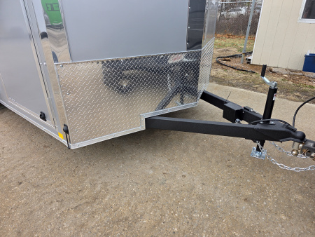 New 2026 Formula Trailers 7x16 7' 080 SCREWLESS DRINGS ALUM WHEELS SXS UTV GOLFCART Cargo / Enclosed Trailer