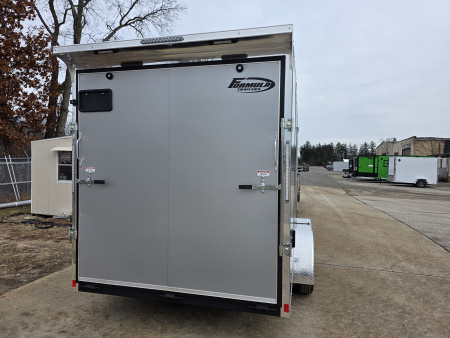 New 2026 Formula Trailers 7x16 7' 080 SCREWLESS DRINGS ALUM WHEELS SXS UTV GOLFCART Cargo / Enclosed Trailer